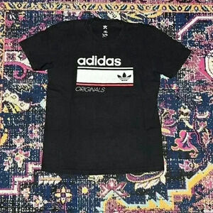 Adidas Originals Men's Medium Linear T-Shirt Black